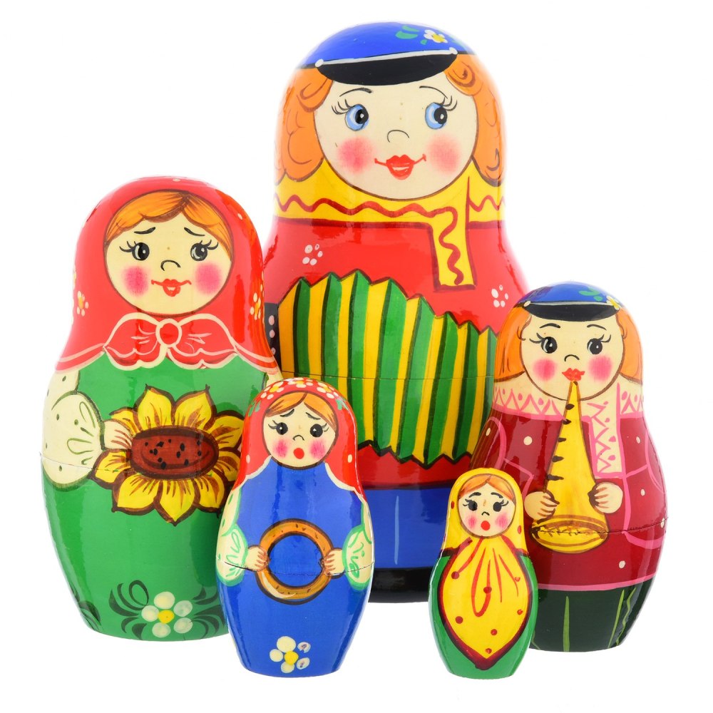 Матрешки в ряд