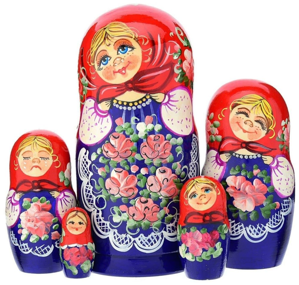 Матрешки для дошкольников