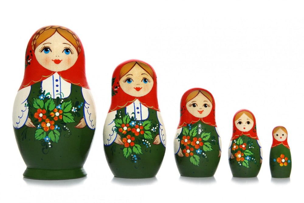 Матрешки в ряд