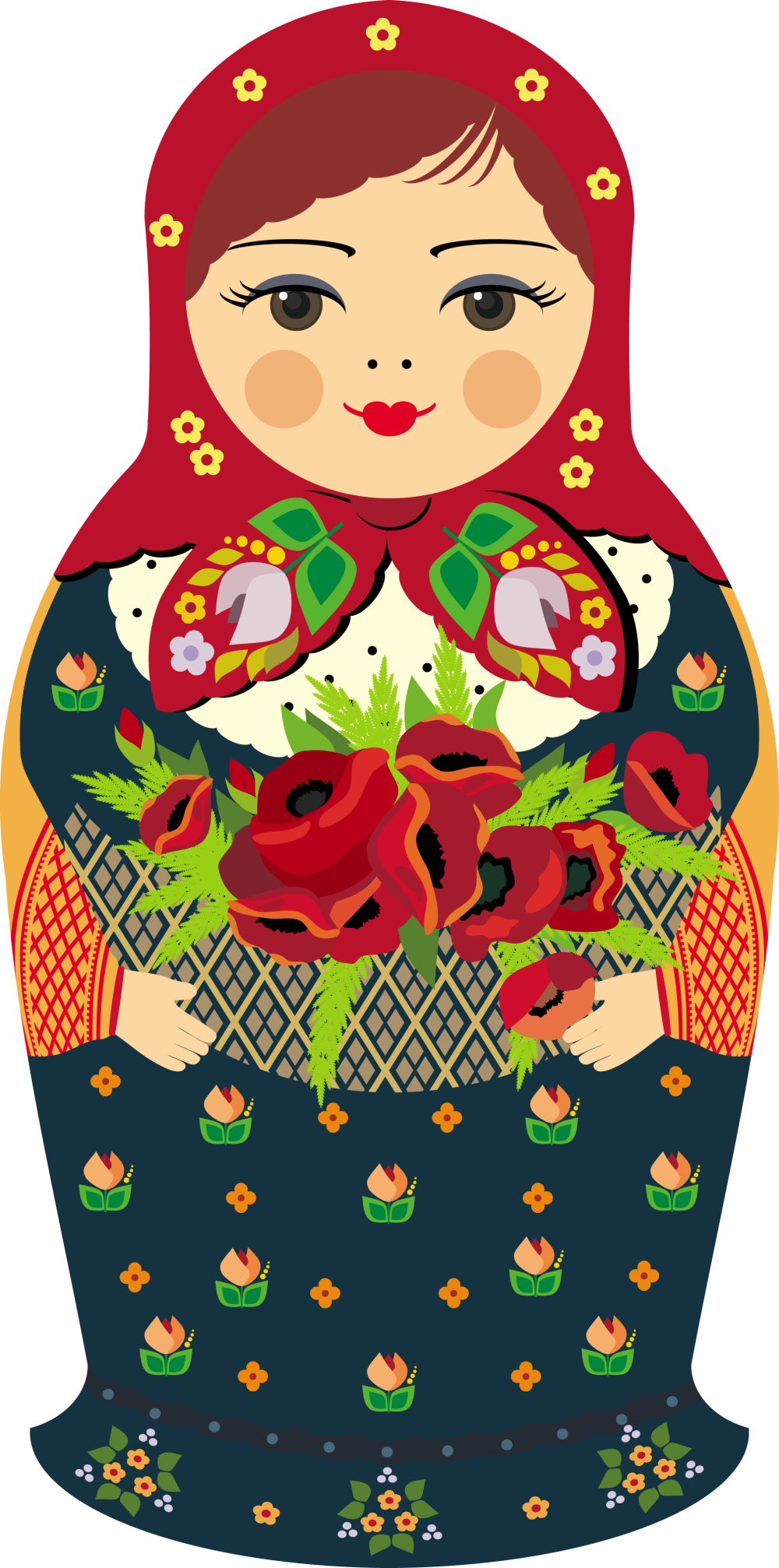 Матрешка картинка