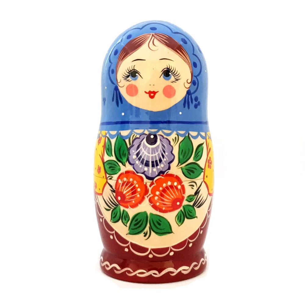 Разноцветные матрешки