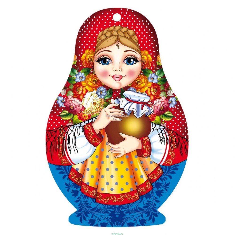 Матрешка в стиле аниме