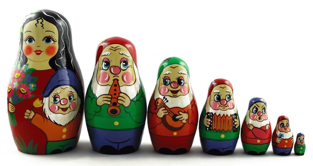 Матрешка без фона