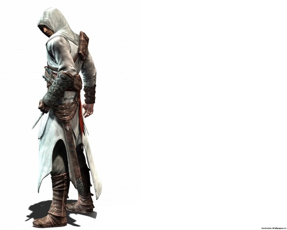 Assasin Creed 1 на лавочке