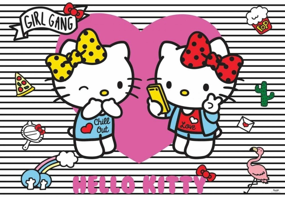 Постеры инди КИД hello Kitty