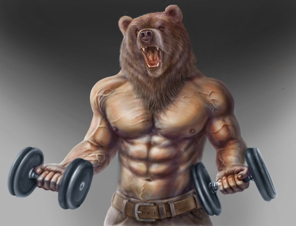 Накаченный Лев