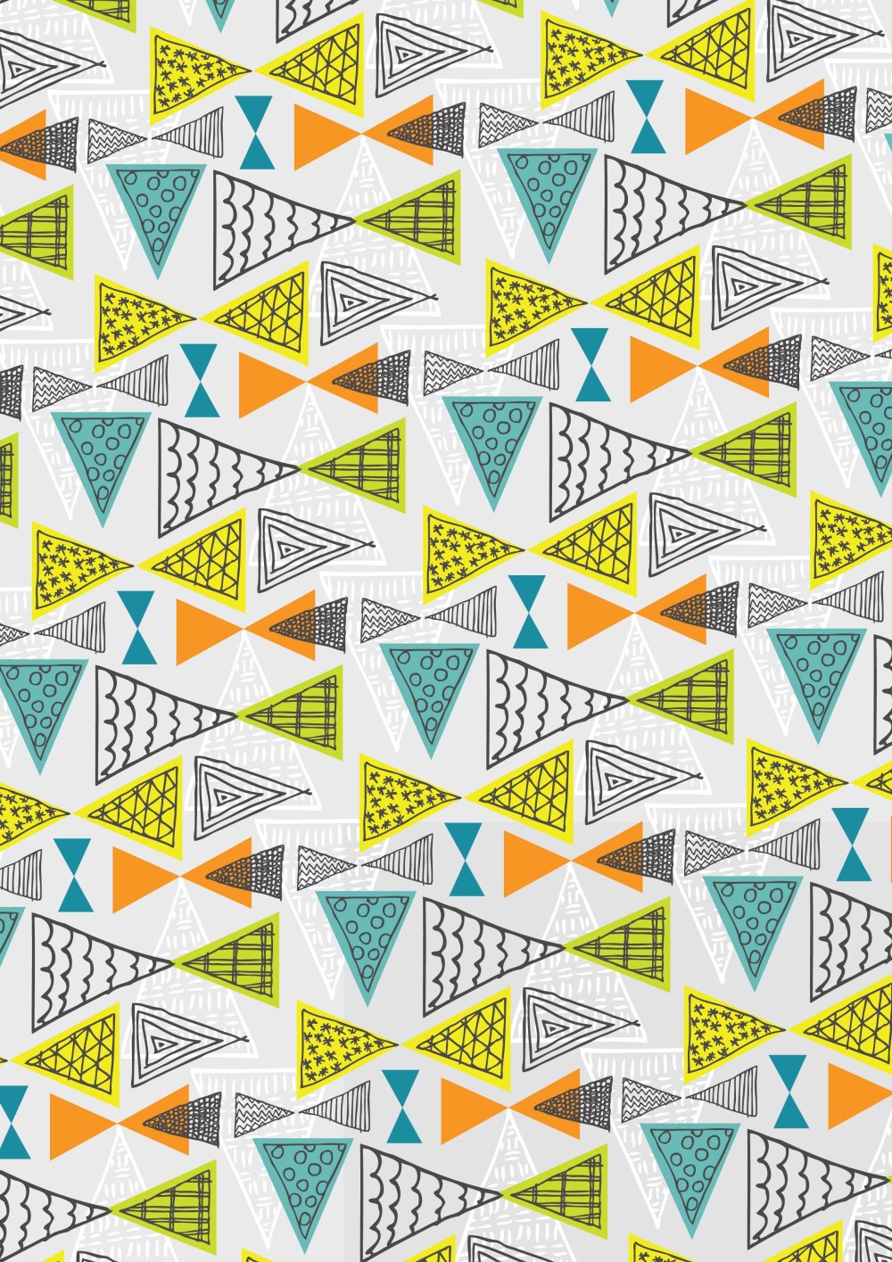 Mid Century Modern узоры