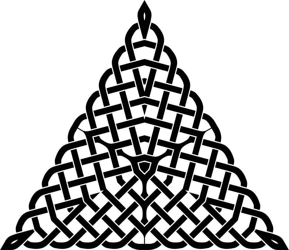 Кельтский узел Triquetra