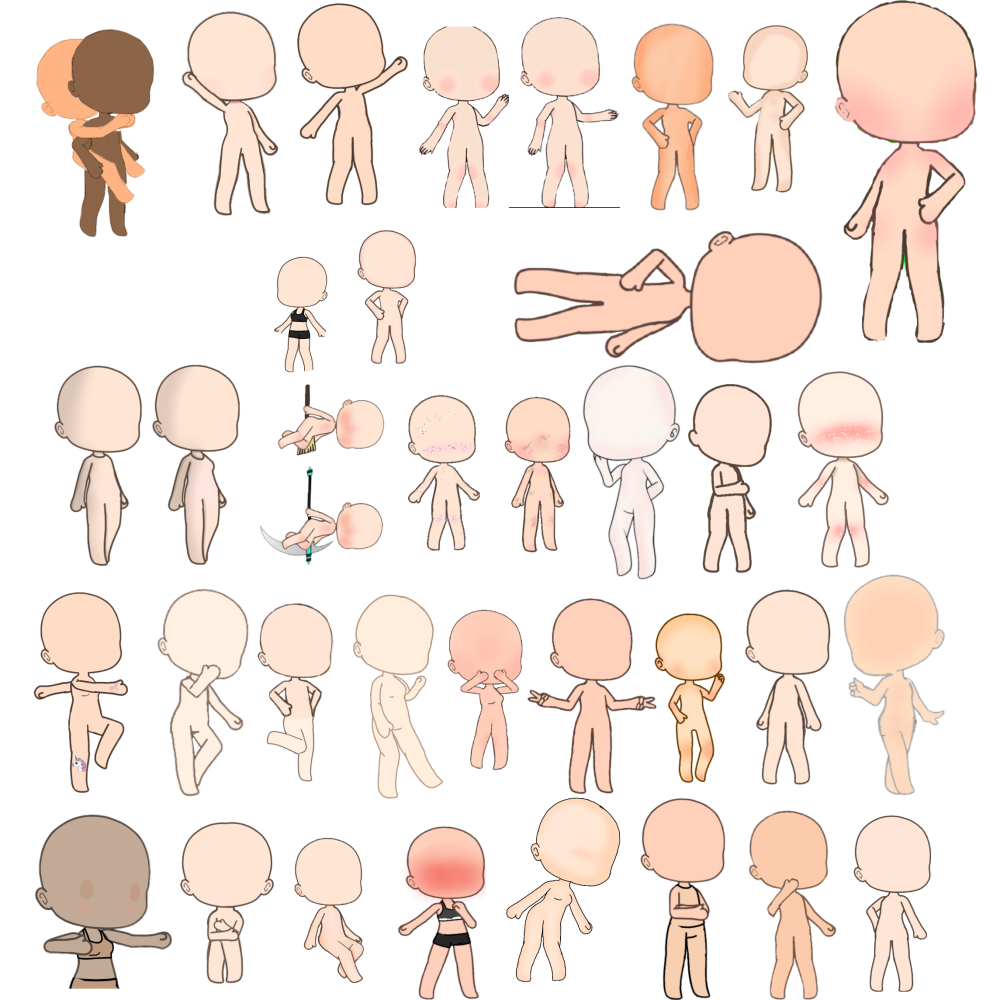 Тело Gacha Life тело Gacha Life