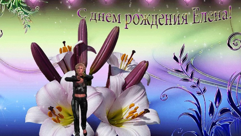 Нежно розовые лилии