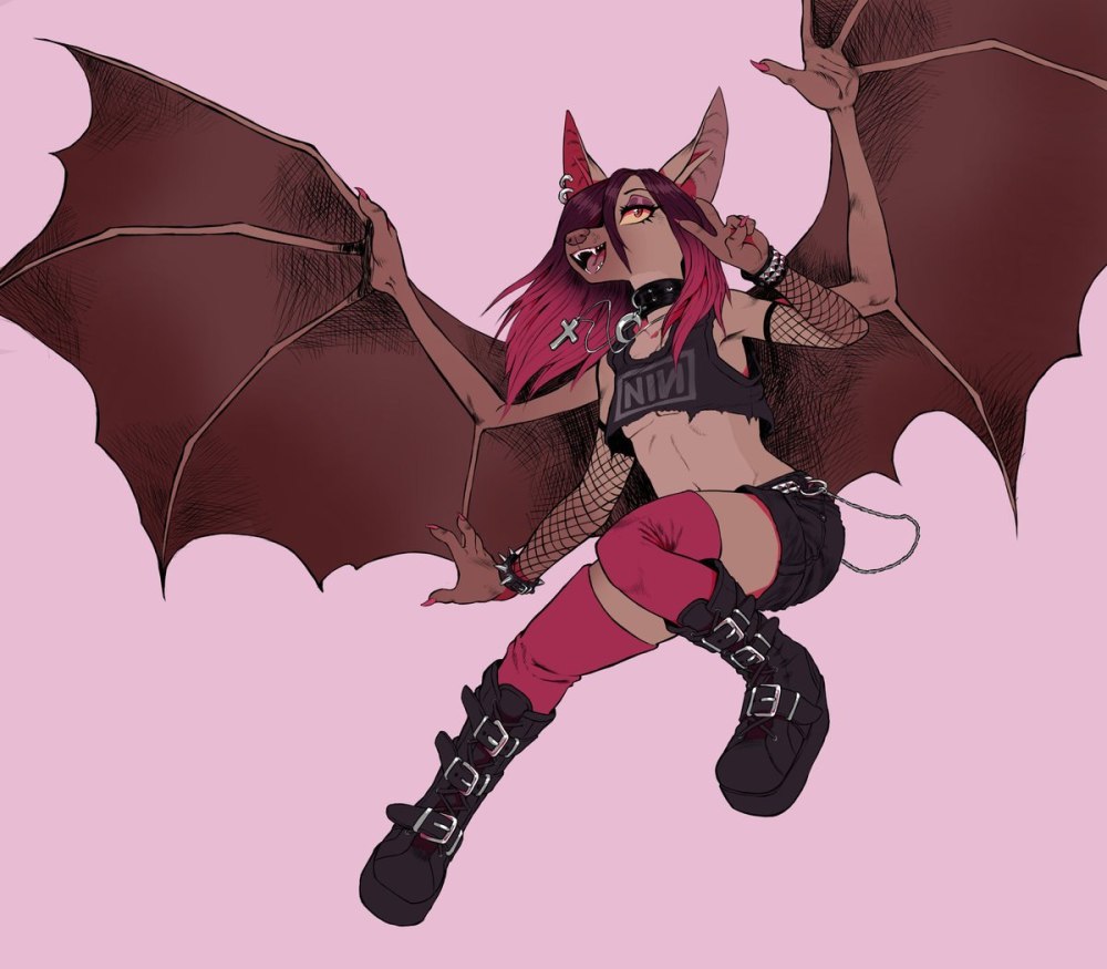Фурри bat арт