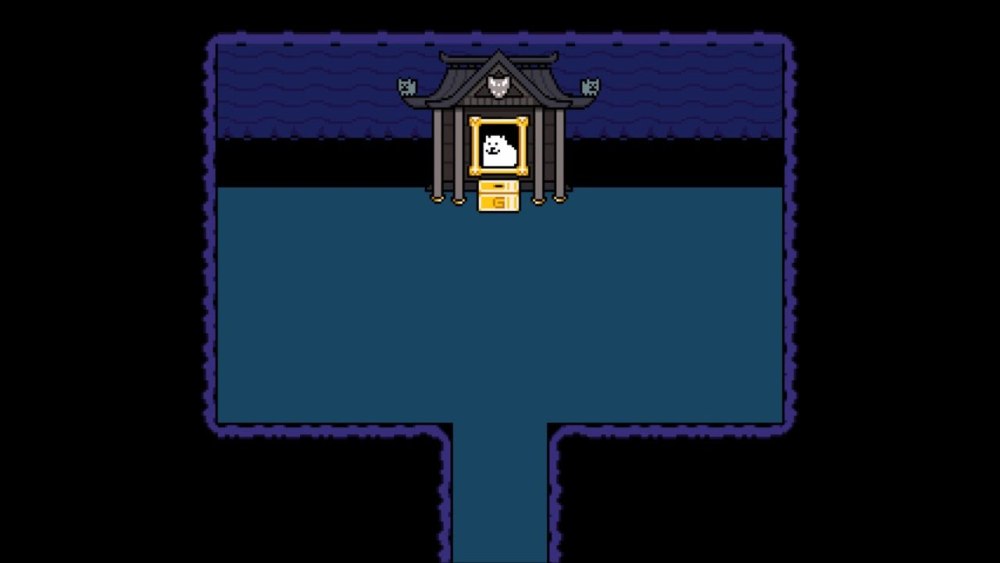 Собачий храм Undertale