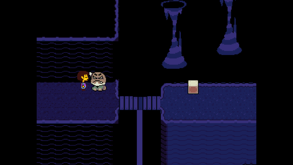 Undertale Скриншоты Водопадье