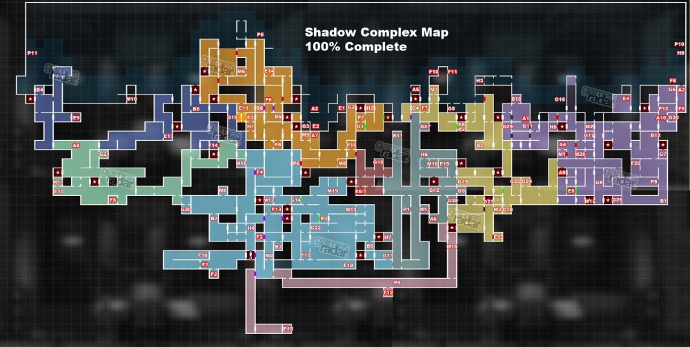 Shadow Complex Remastered карта