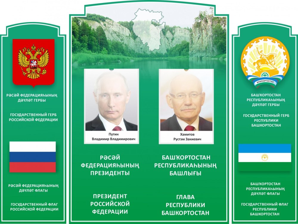 Стенд государственная символика