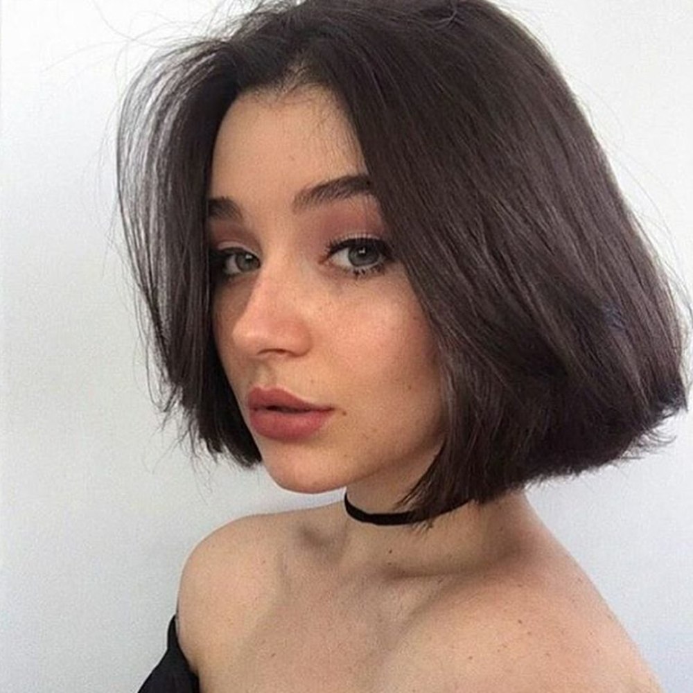 Мишель Алвес черное каре