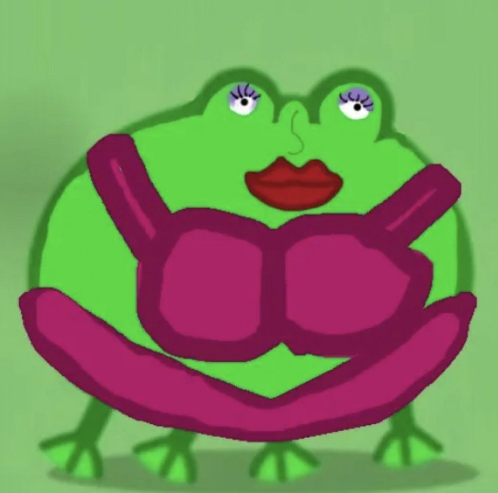 Лягушка на аву