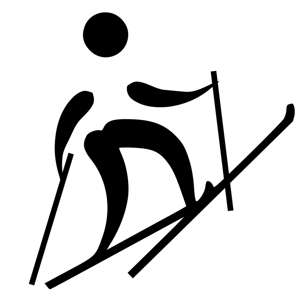 Лыжник значок