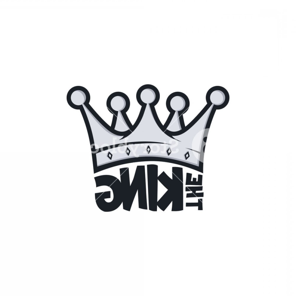 King надпись на белом фоне