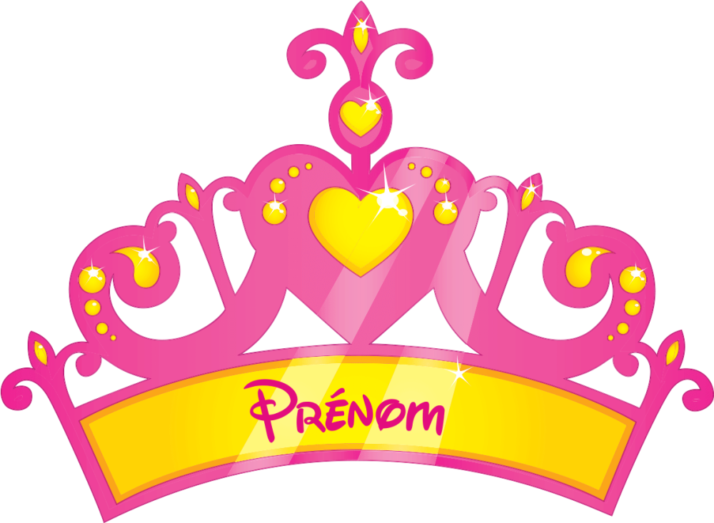 Корона наклейка Princess