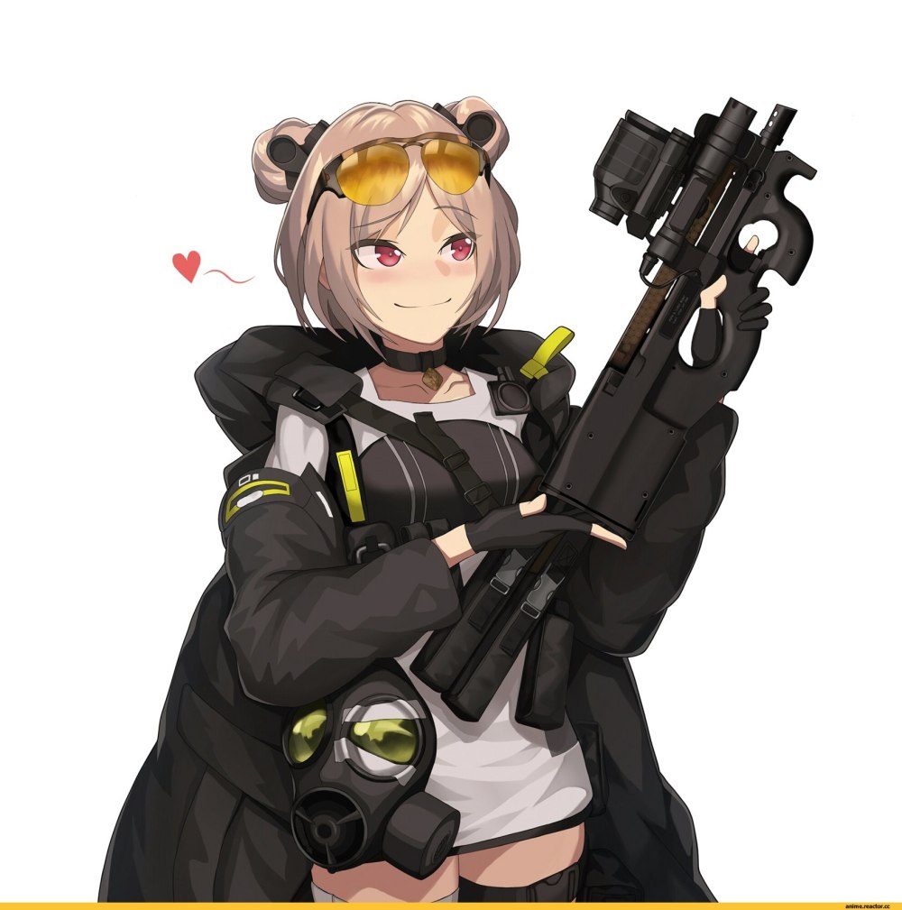 Герлз Фронтлайн аниме p90