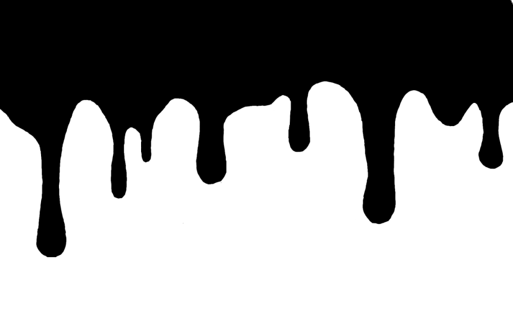 Стекающая краска