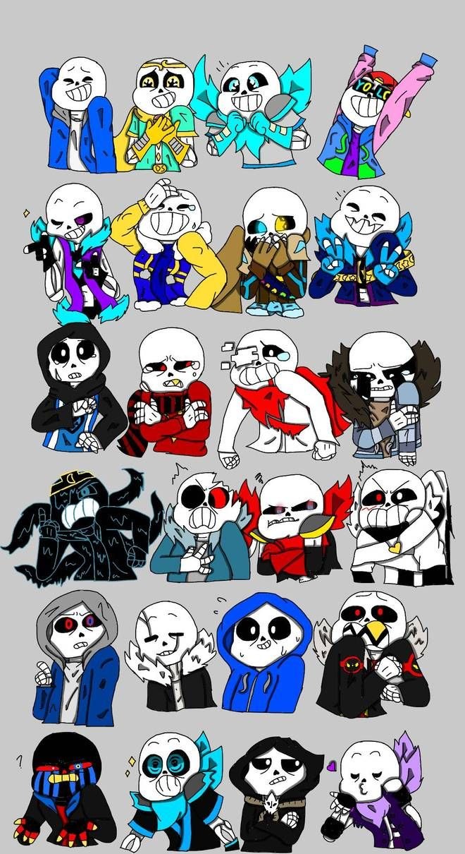 Undertale au Сансы и папирусы