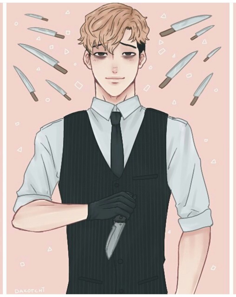 Oh Sangwoo арт в пиджаке