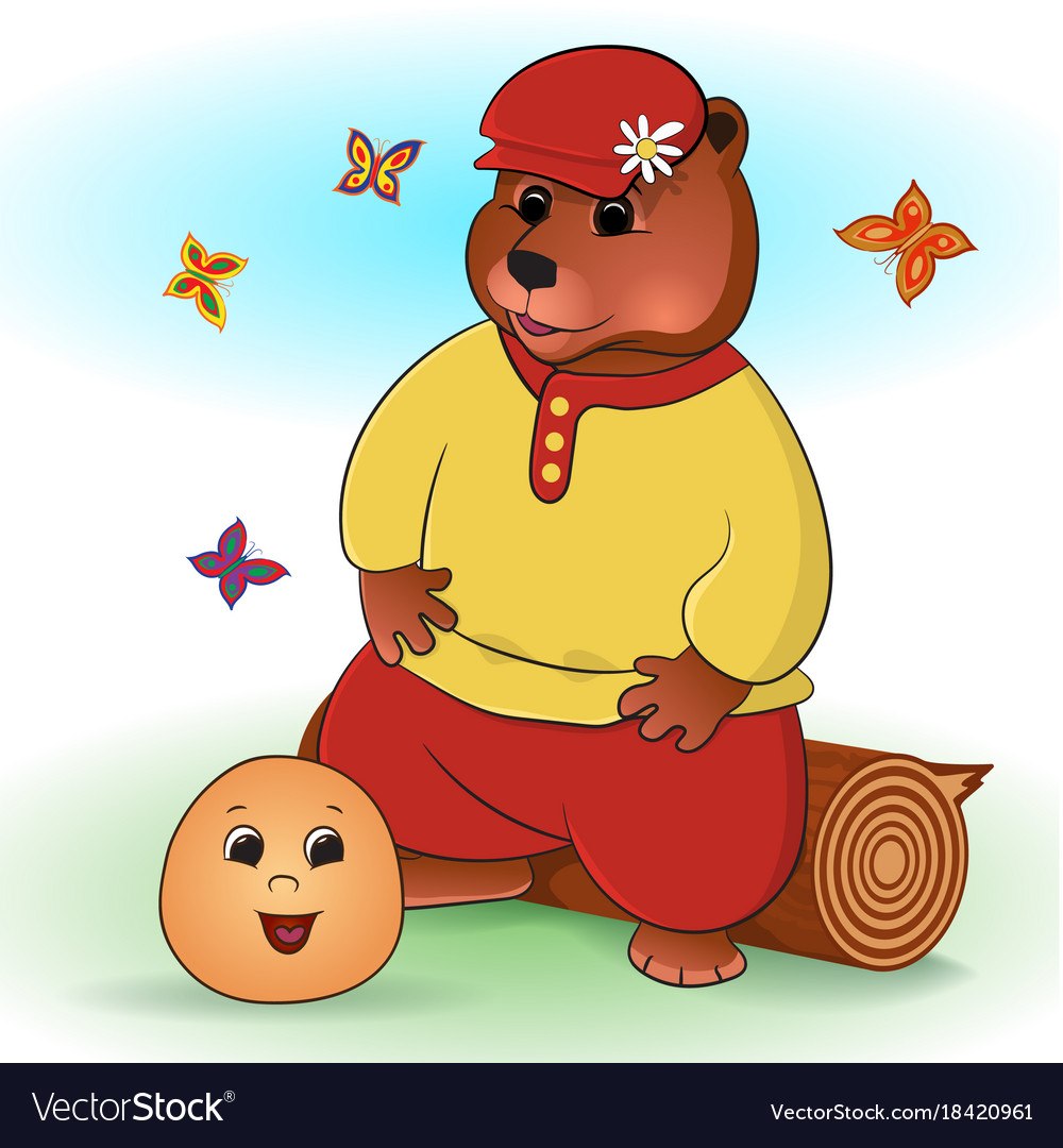 Сказочные герои Колобок