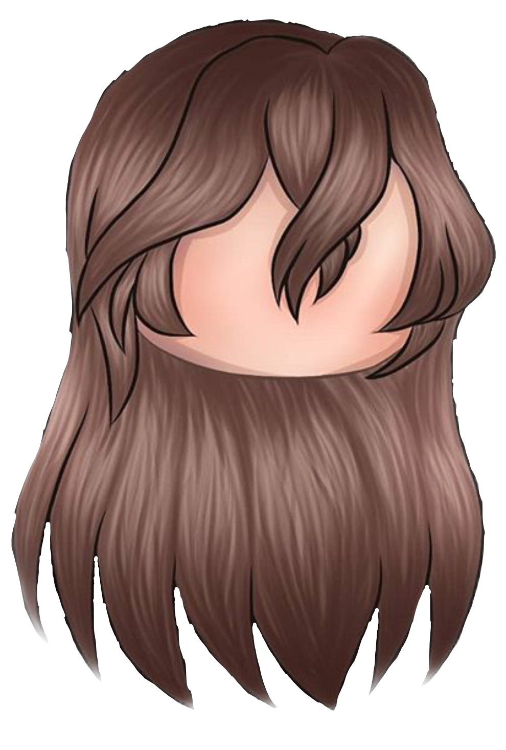 MMD DL hair хвост