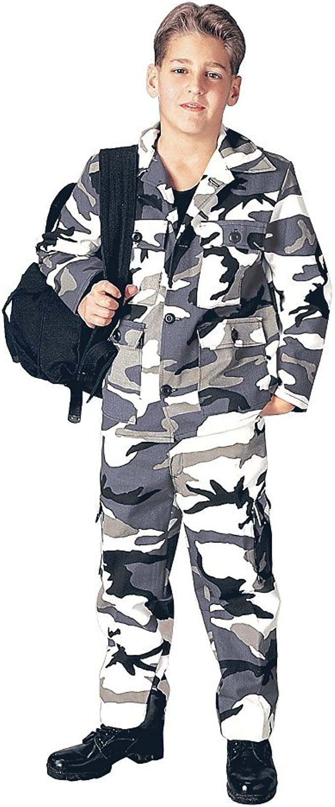 Ткань Black Camo Urban