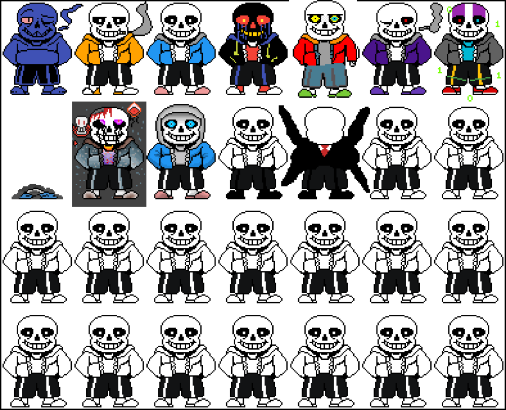 Aftertale Sans Sprite