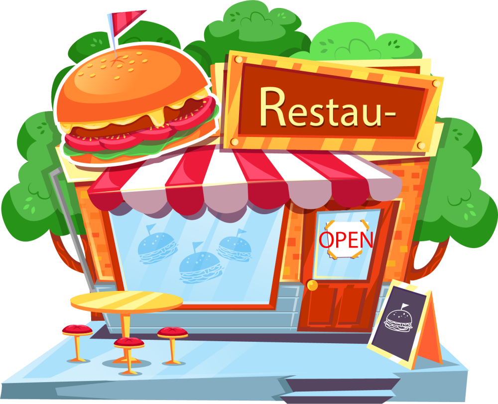 Игра кафе для детей