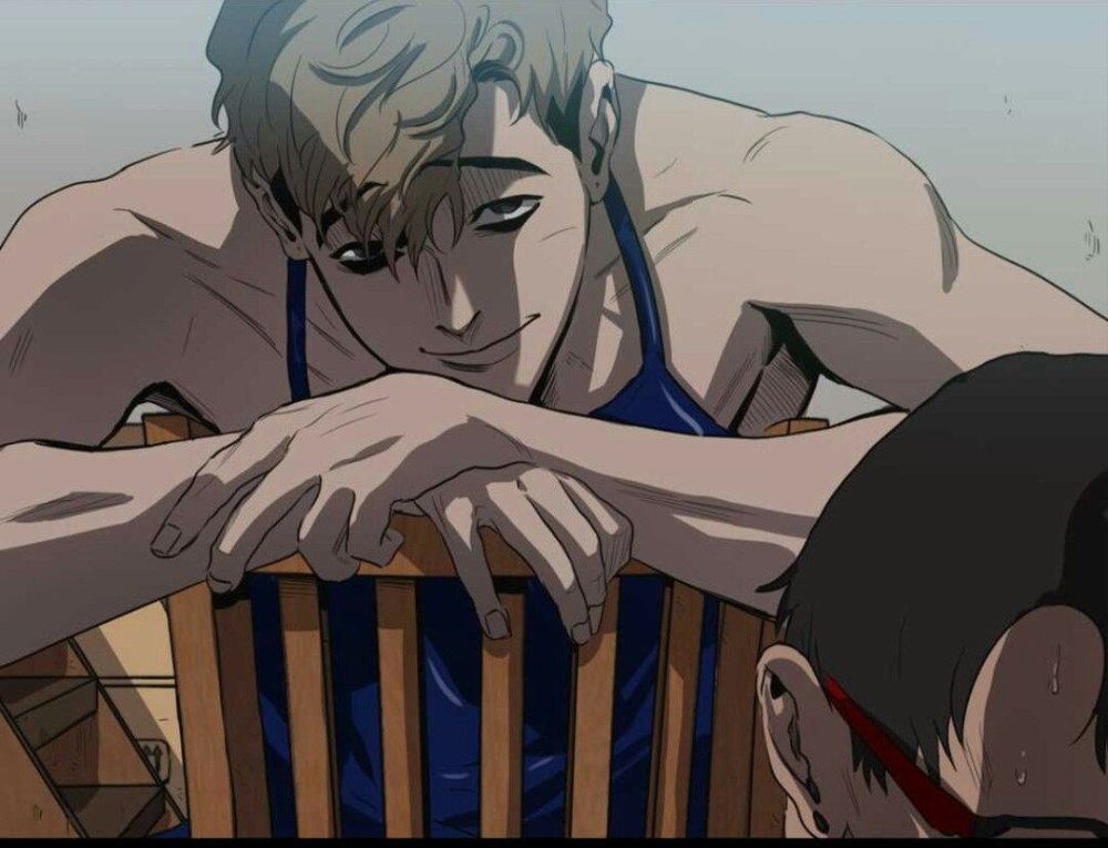 Killing Stalking сану в фартуке