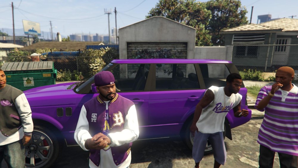 GTA 5 Франклин БАЛЛАС