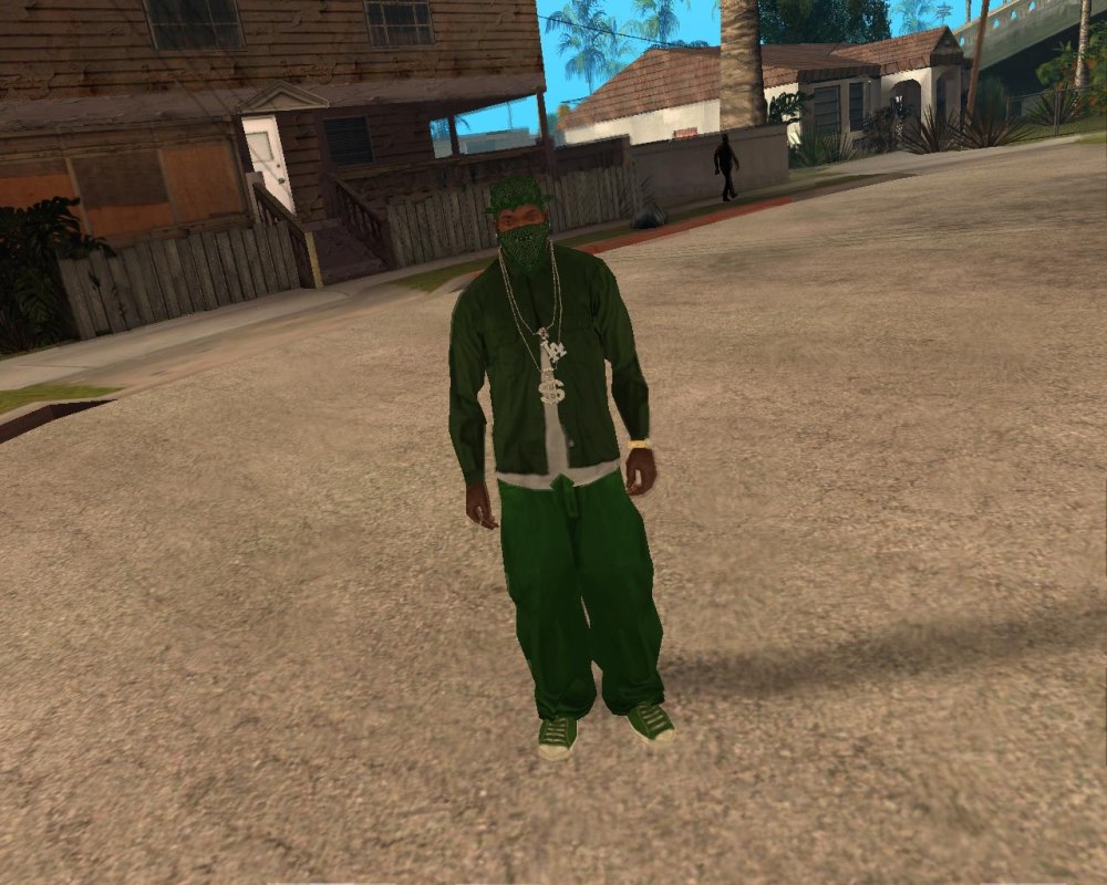 Grove Street Сан андреас одежда