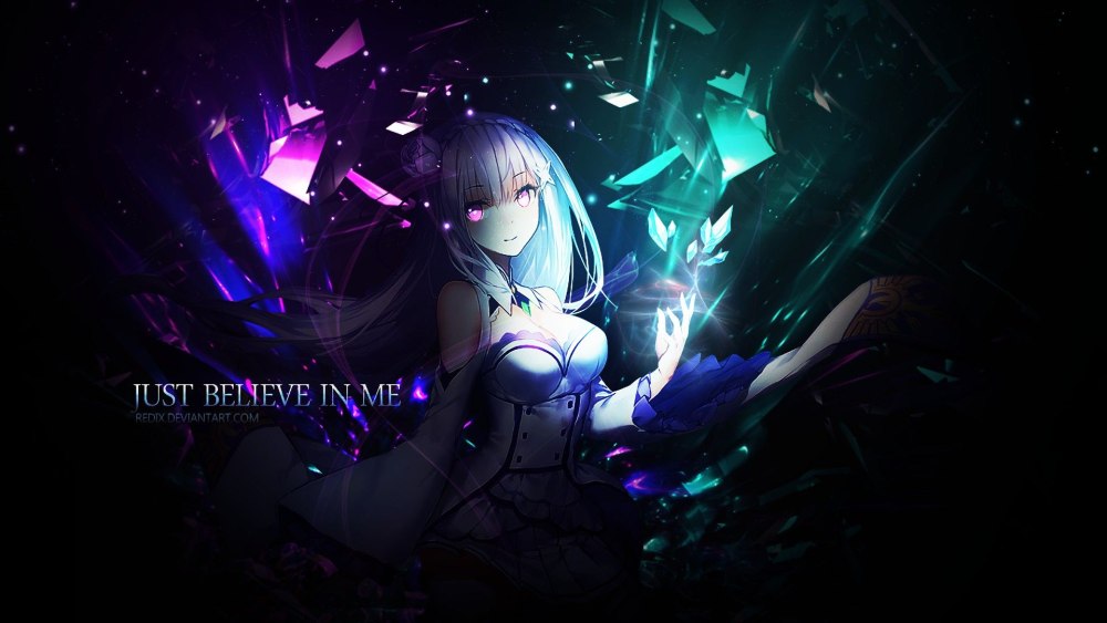Re Zero темная Эмилия