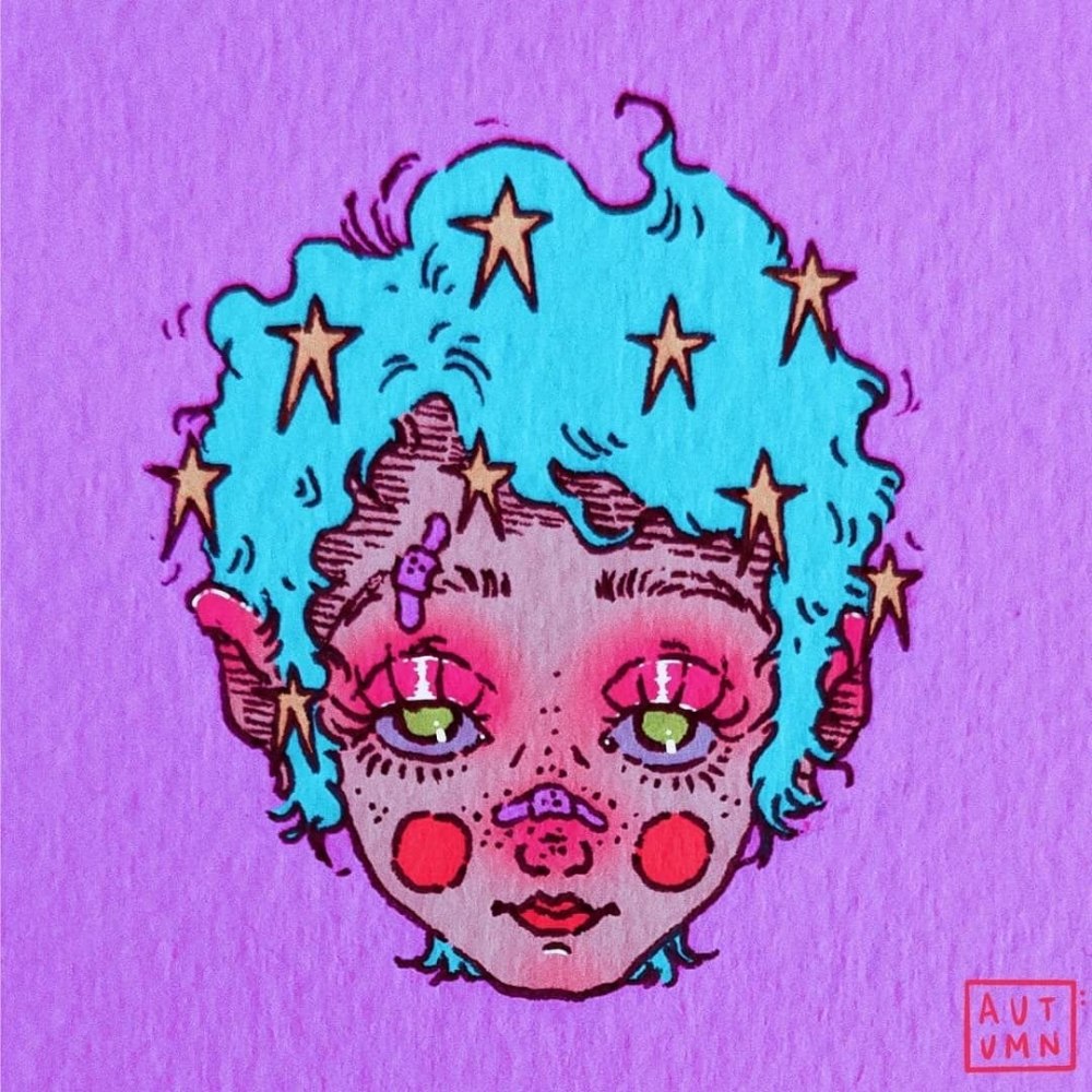 Стикеры инди КИД