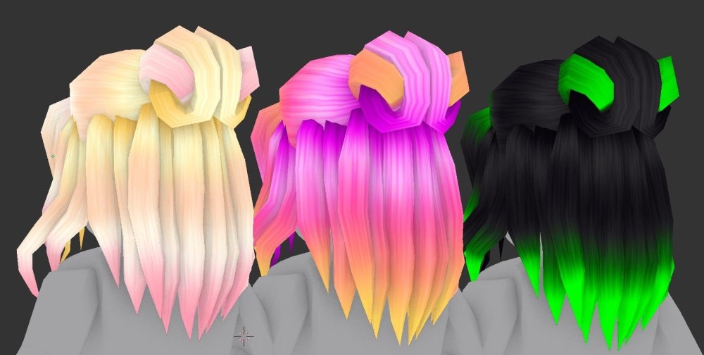 Roblox hair волосы