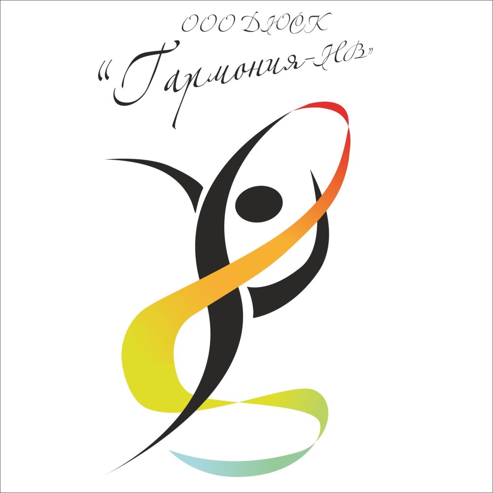 Гимнастка с лентой силуэт