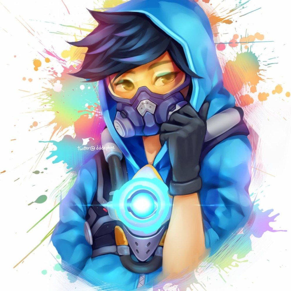 Overwatch Трейсер на аву