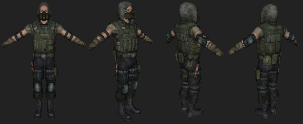 DAYZ сталкер костюмы