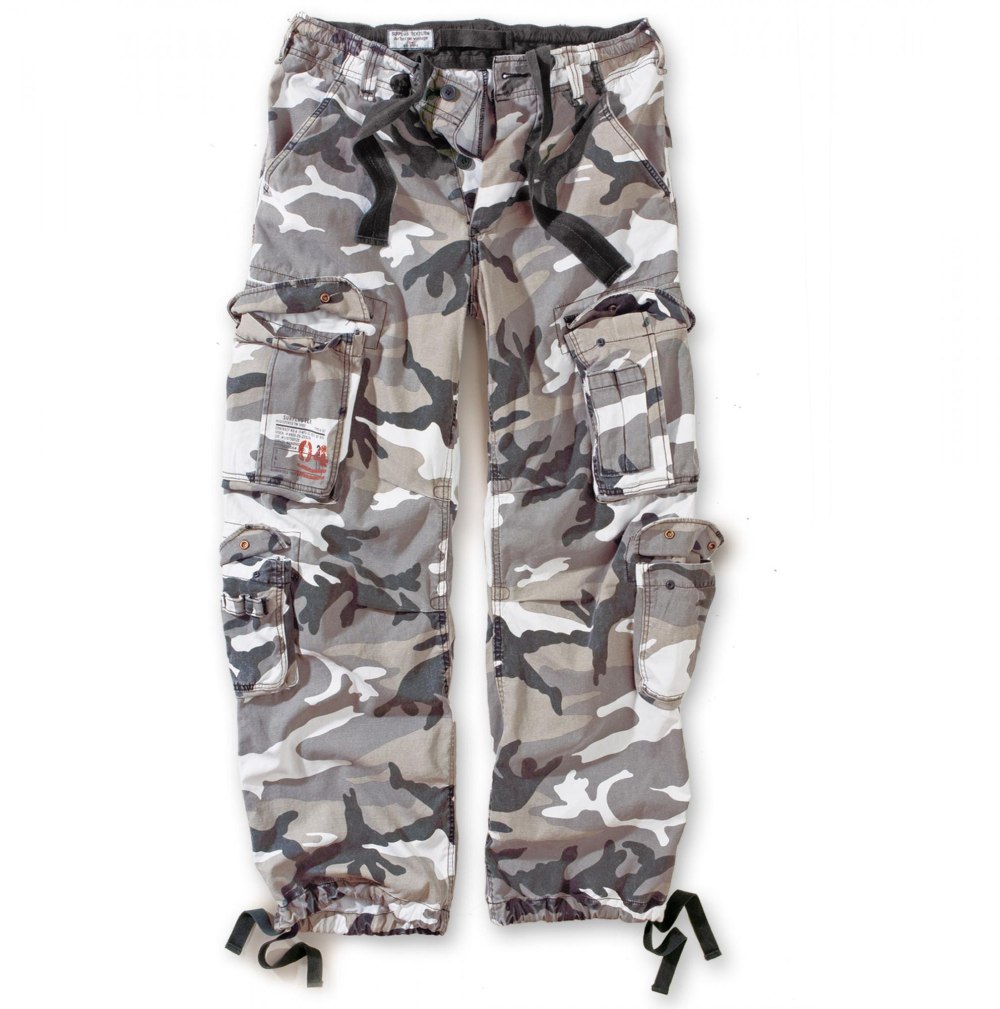 Ткань Black Camo Urban