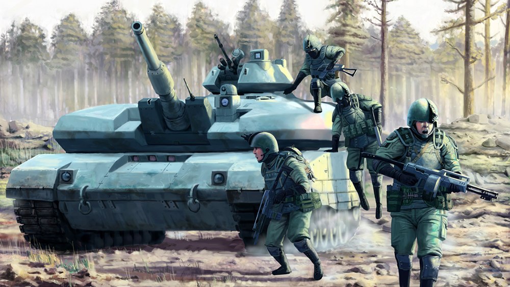 Солдаты СССР В будущем