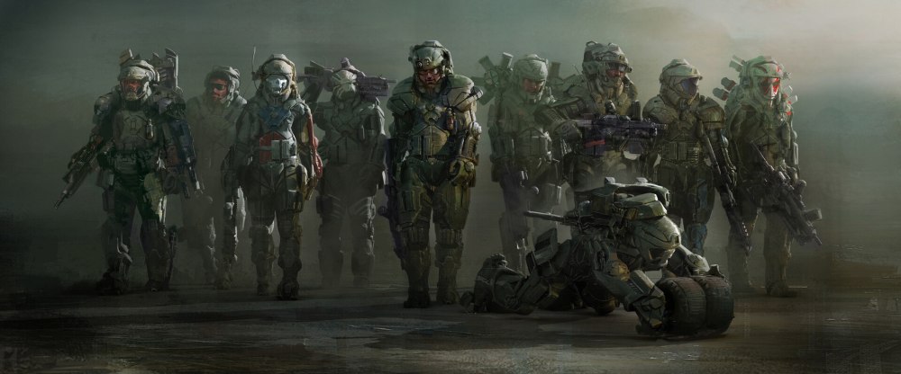 Exosuit Concept Art грань будущего