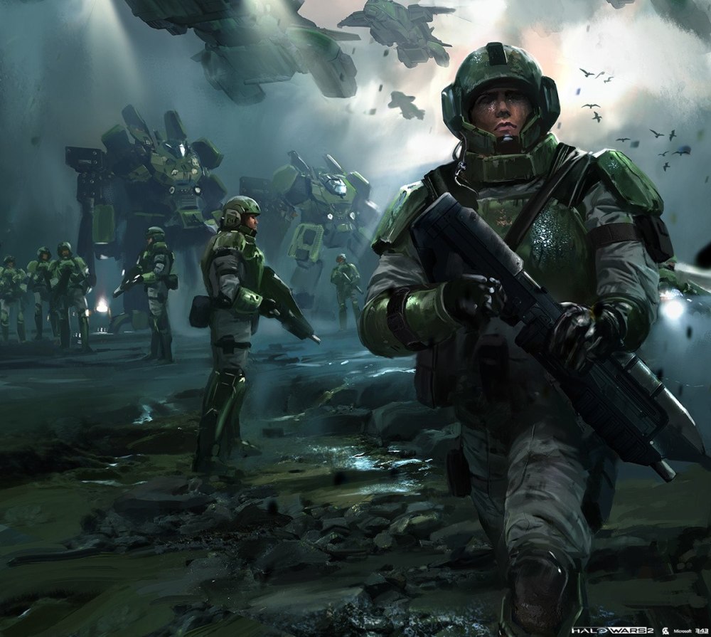 Halo Wars 2 пехота ККОН
