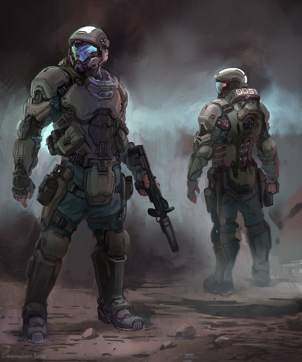 Halo ODST броня