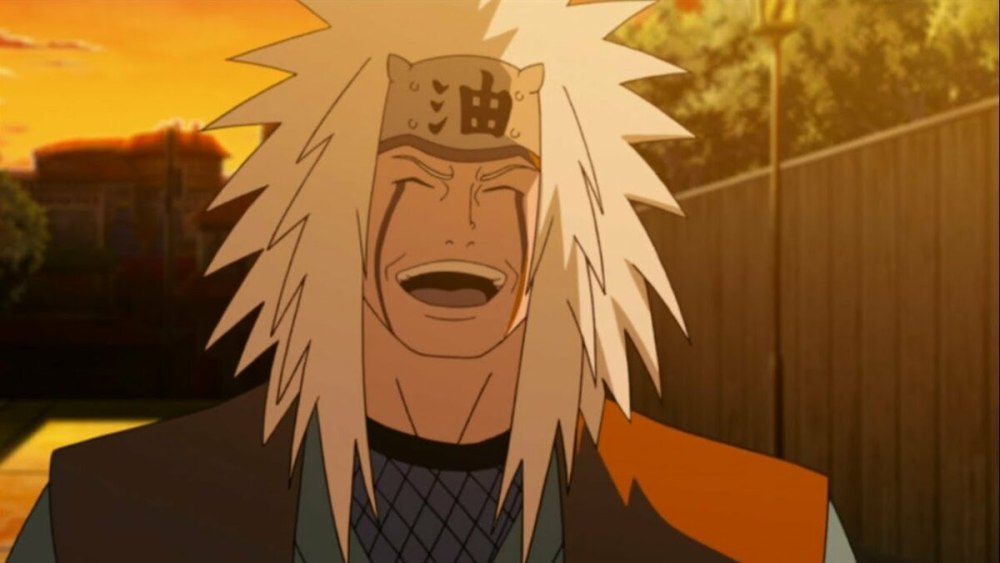 Naruto Джирайя улыбка