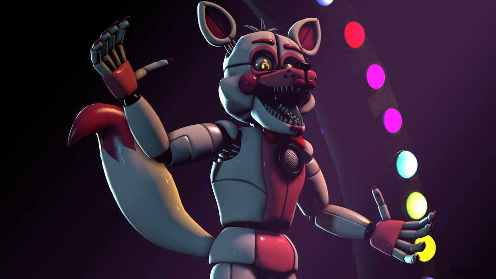 ФНАФ 5 фантайм Фокси SFM