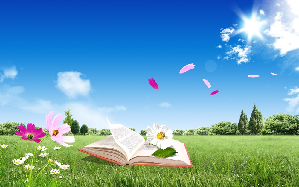 Фон книги